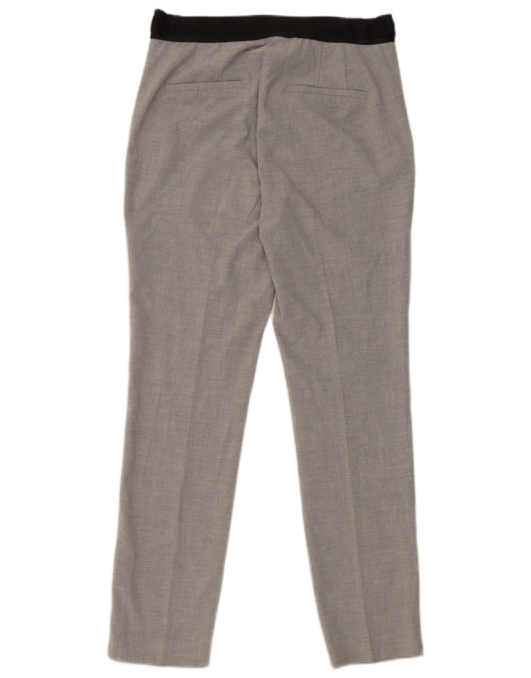 Zara koniske chinobukser til kvinder Medium W30 L28 Grå polyester