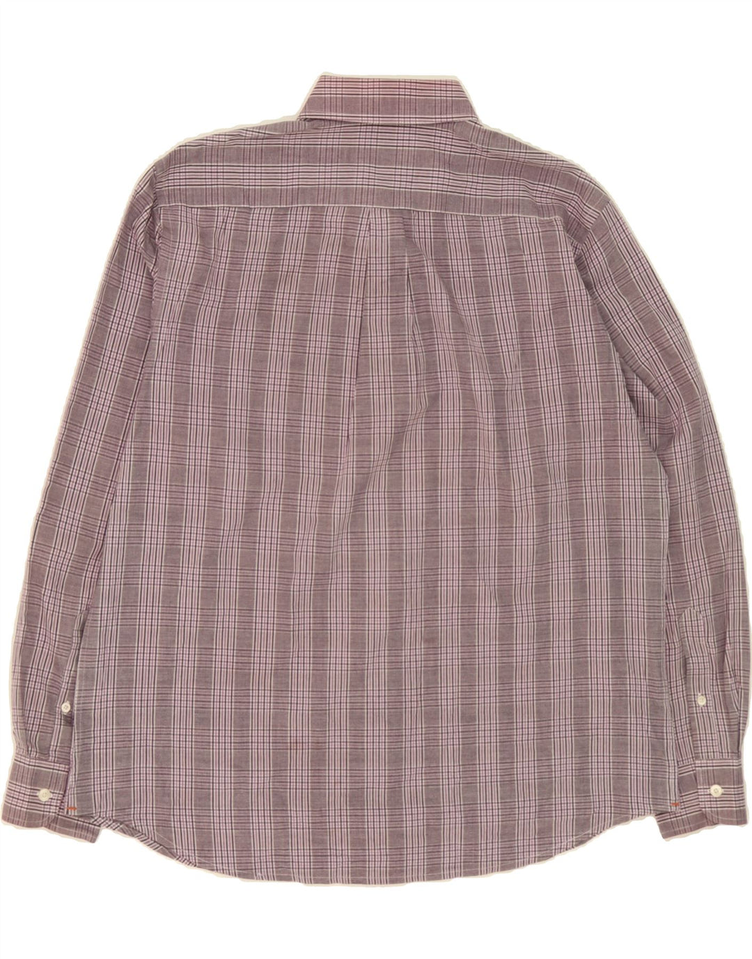 DOCKERS Mens Shirt Large Pink Check Cotton Vintage Dockers and Second-Hand Dockers from Messina Hembry 