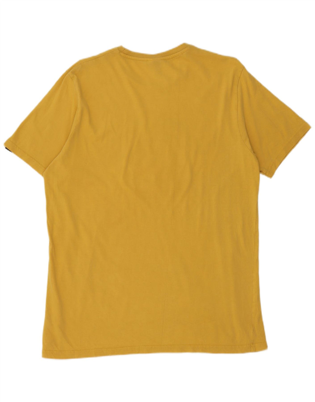 Ellesse Herre Grafisk T-Shirt Top Stor Gul Bomuld