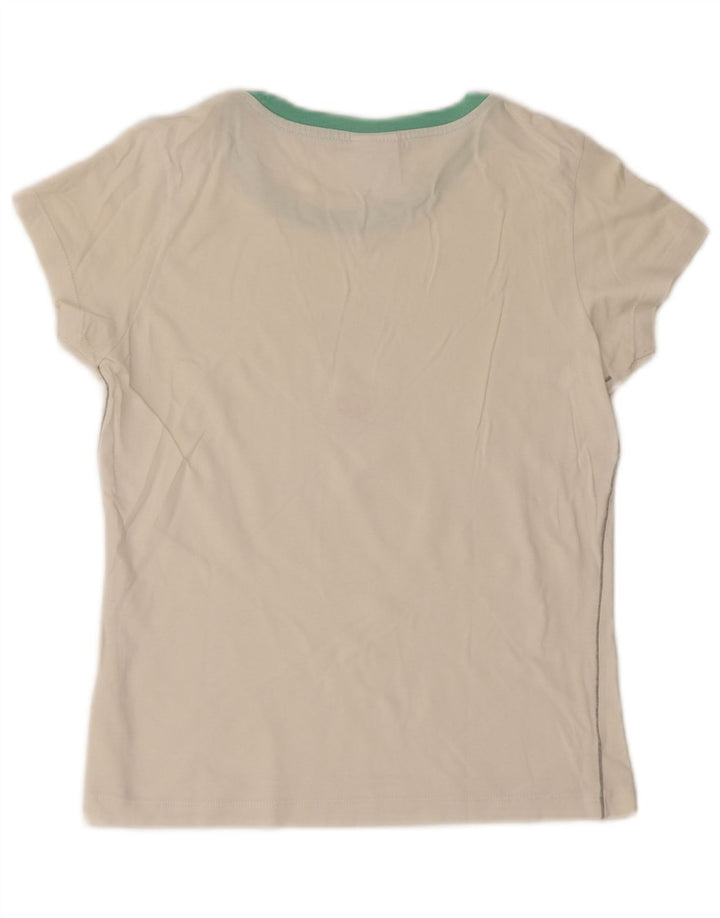 Champion Womens Heritage Classics Grafisk T-Shirt Top UK 12 Medium White