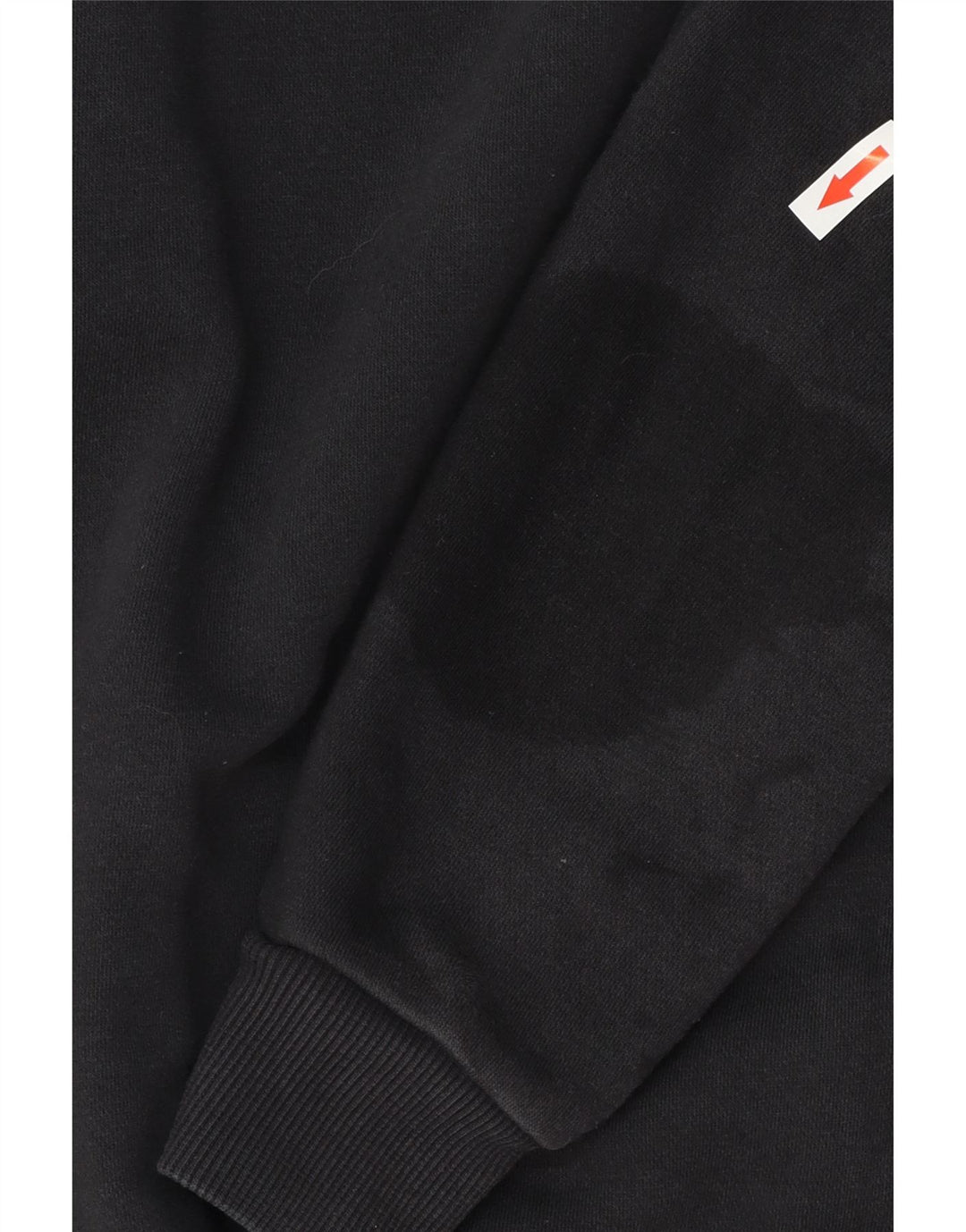 ADIDAS Træningsdragt til mænd Topjakke UK 42/44 Medium Sort Colourblock Bomuld