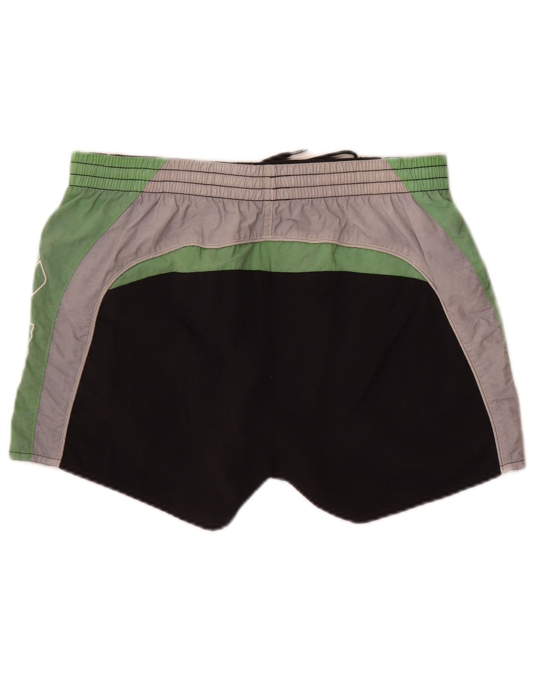 Arena Grafiske badeshorts til mænd Large Black Colourblock Nylon