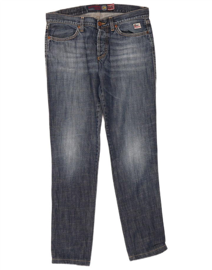 Roy Rogers Dame Slim Jeans W31 L31 Blå Bomuld