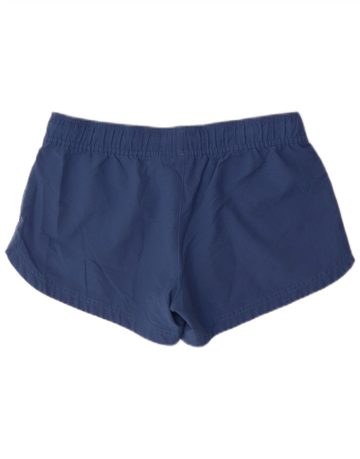 NIKE sportsshorts til kvinder US 12/14 Large Blue Polyester