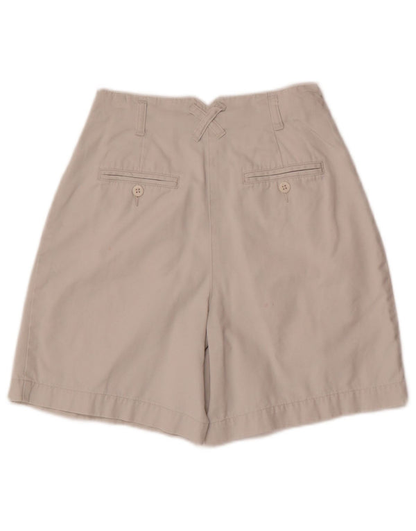 Ann Taylor Womens Pegged Chino Shorts US 2 XS W24 White Bomuld