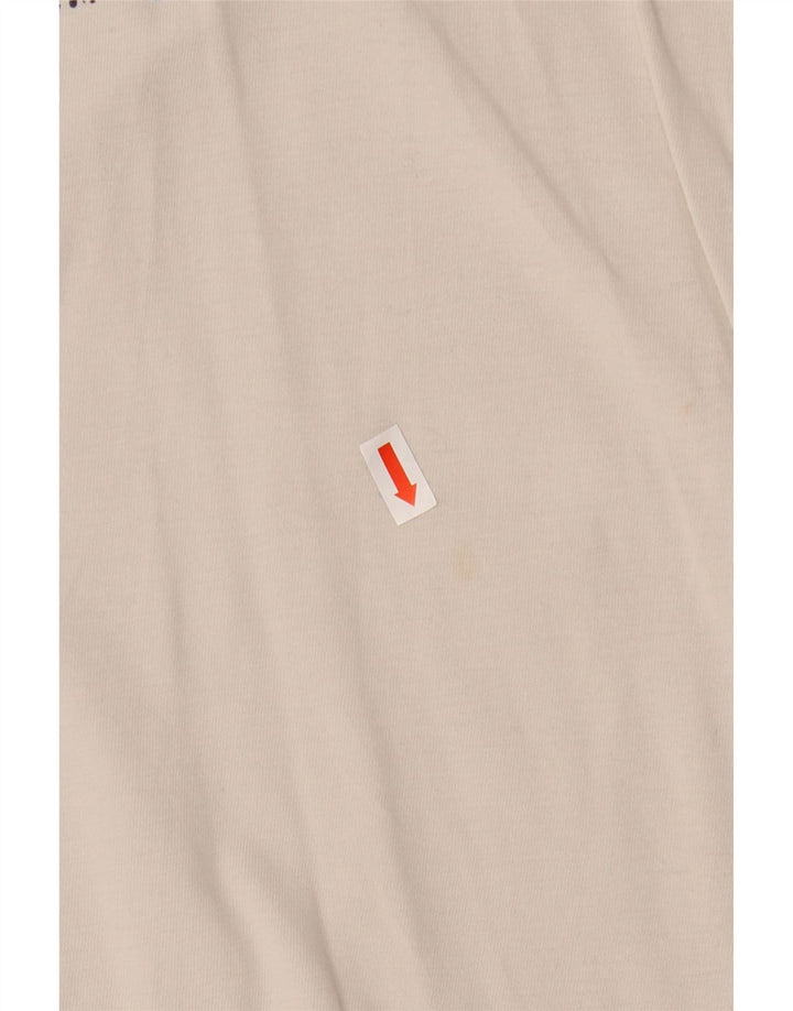Levi's Dame Grafisk T-Shirt Top UK 10 Small White