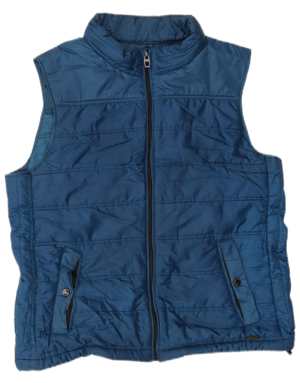 Pierre Cardin Dame Polstret Gilet UK 18 XL Blå