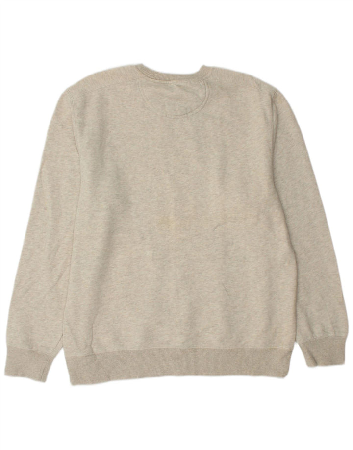 IZOD Sweatshirt til mænd Medium Beige Bomuld