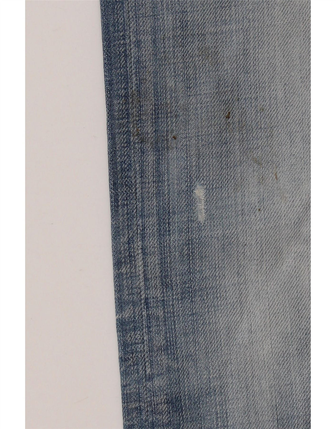 Energie Herre Distressed Straight Jeans W34 L36 Blå Bomuld