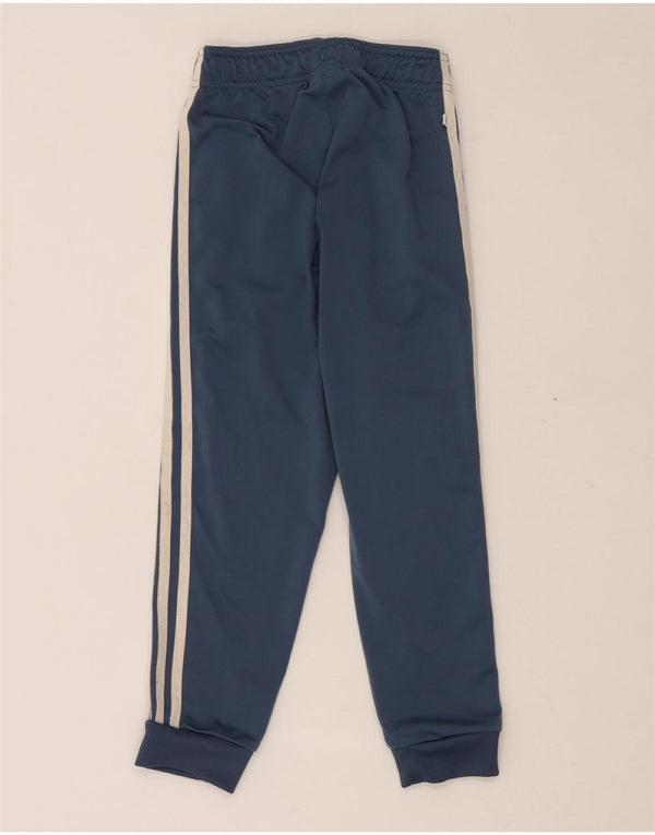 ADIDAS Træningsdragt til drenge Bukser Joggers 6-7 år Blå polyester