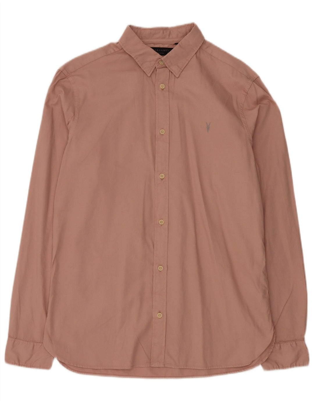 All Saints Herreskjorte Medium Pink Bomuld