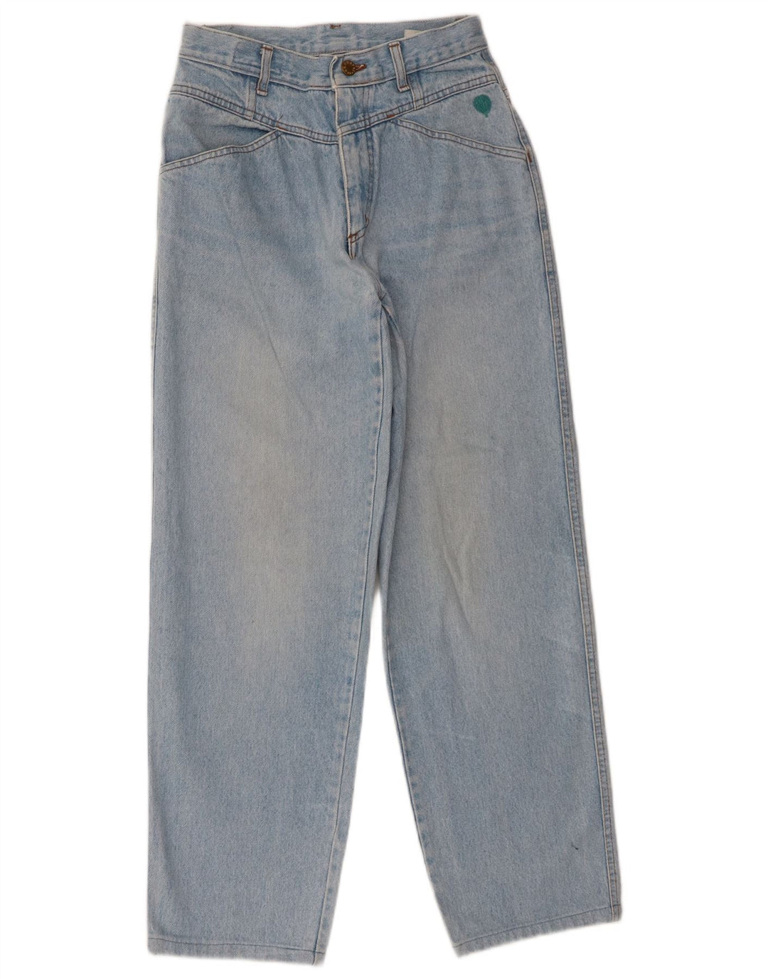 Cacharel Dame Højhøjde Løse Jeans W28 L29 Blå Bomuld