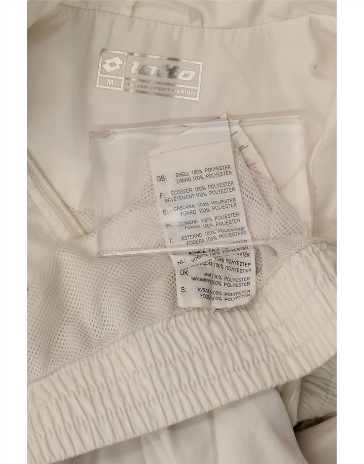 Lotto Herre træningsdragt Topjakke Medium Hvid Polyester