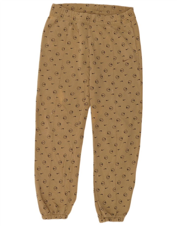 Nike Herre grafisk træningsdragt Bukser Joggers Små Beige Geometrisk