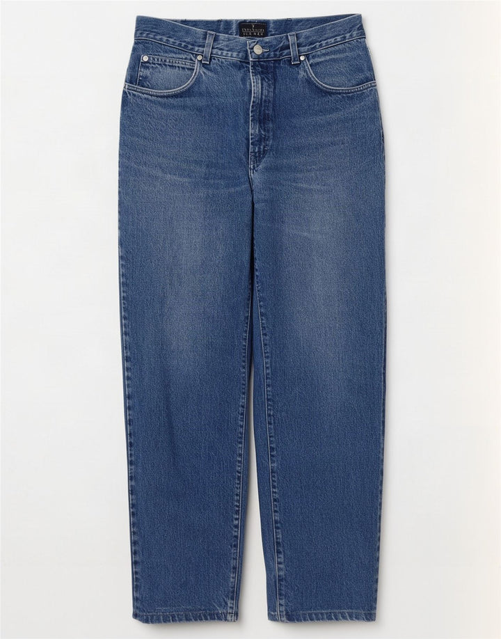 Trussardi herre tilspidsede jeans W33 L32 blå bomuld