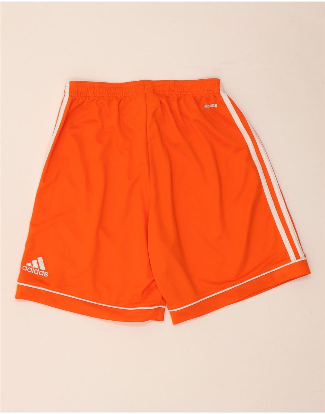 Adidas Herre Climalite Sportshorts Small Orange Polyester