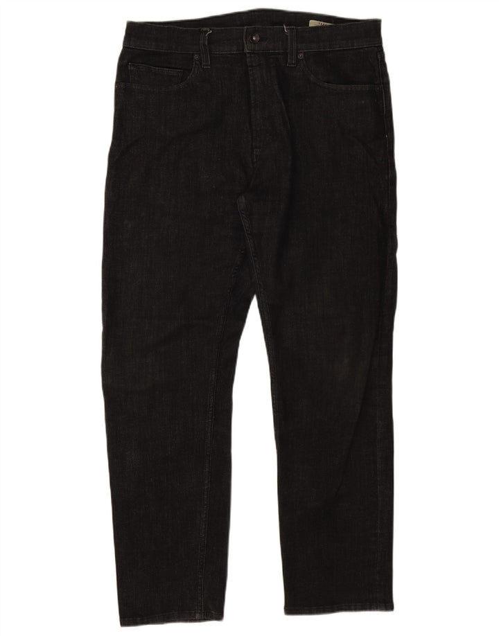 Marks & Spencer Herre tilspidsede jeans W34 L29 Marineblå bomuld