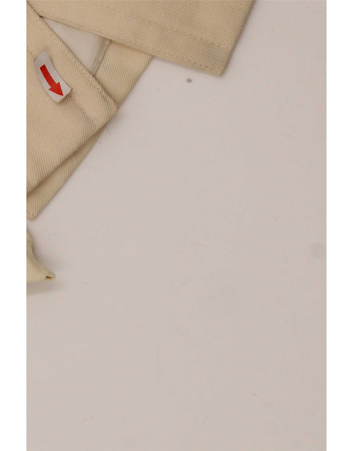 Vintage dame 3-knaps blazerjakke IT 46 Large Off White
