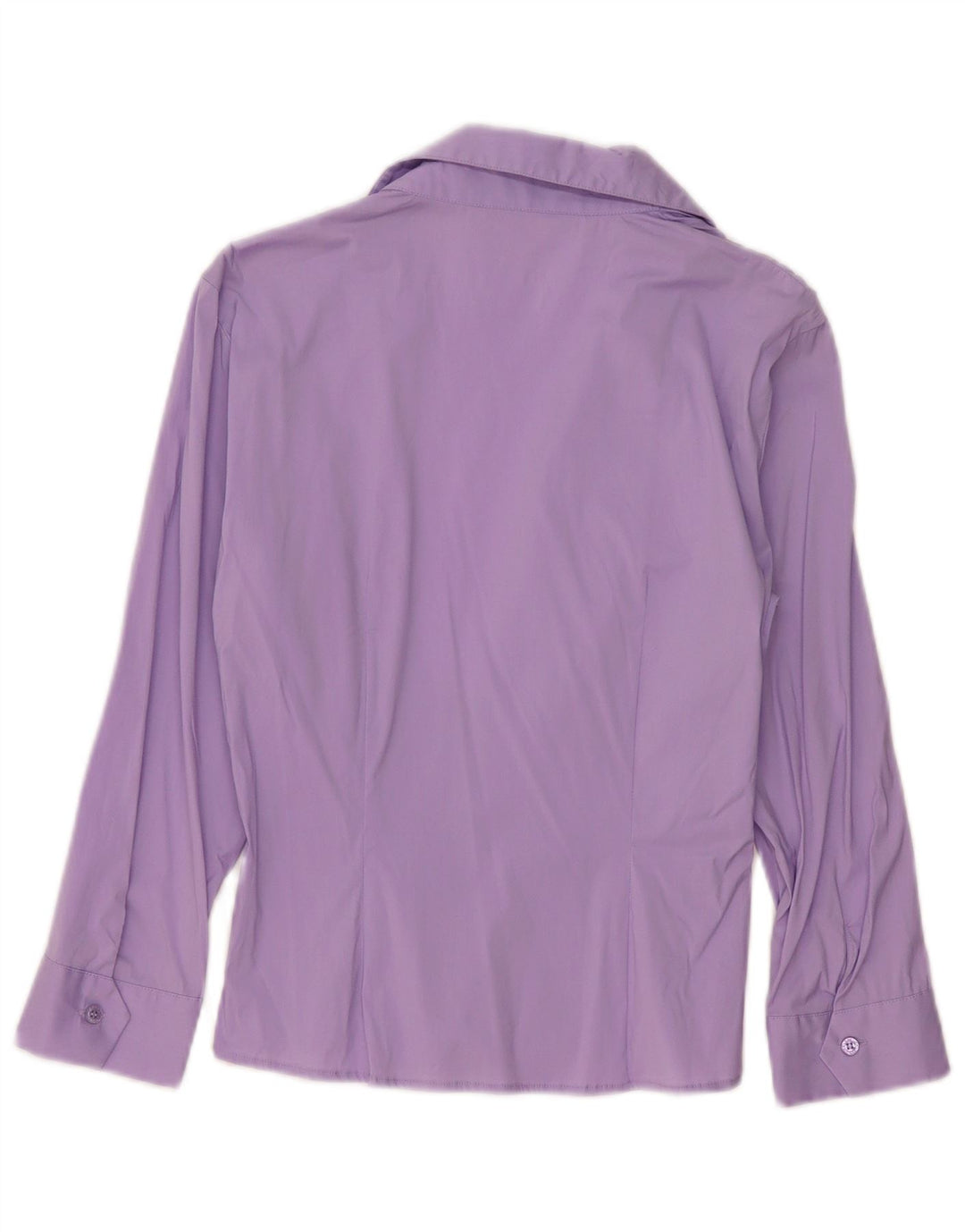 Les Copains Dame Pullover Shirt IT 42 Medium Lilla Bomuld