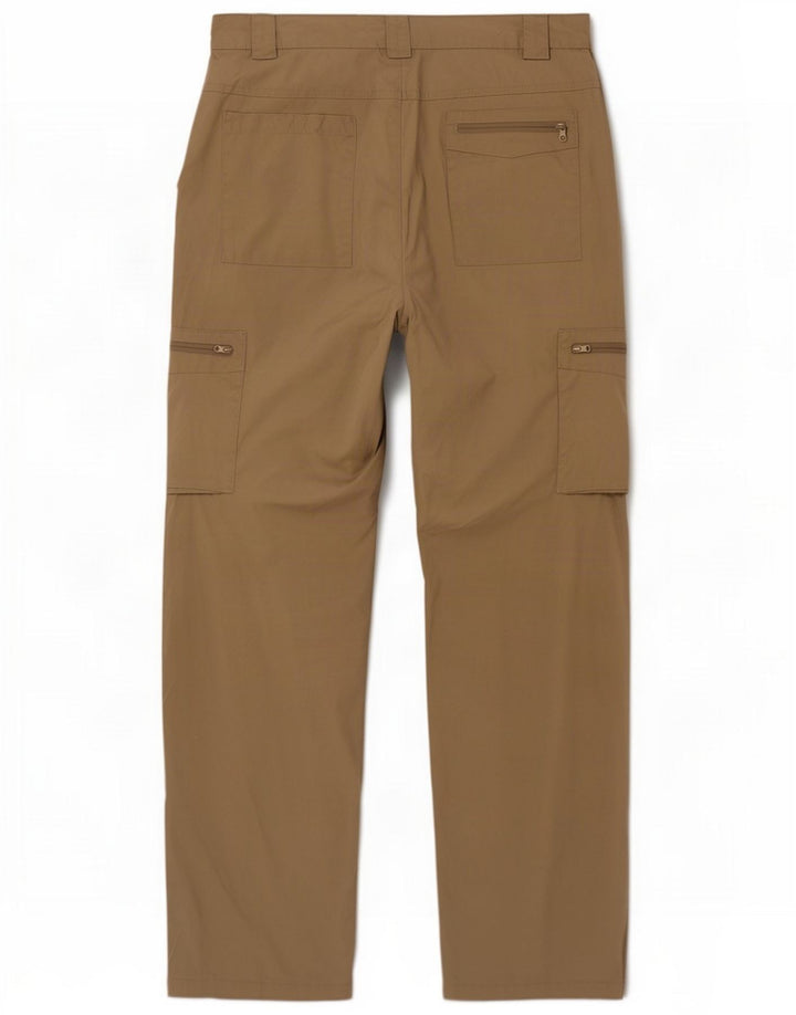 Mountain Warehouse Straight Cargo bukser til mænd W32 L32 Beige Polyester