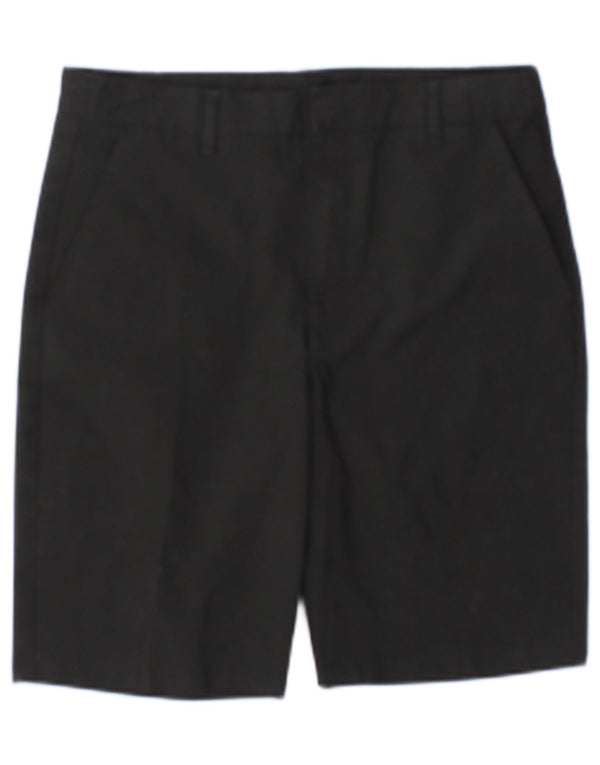 Marks & Spencer Boys Chino Shorts 13-14 år W30 Sort Polyester