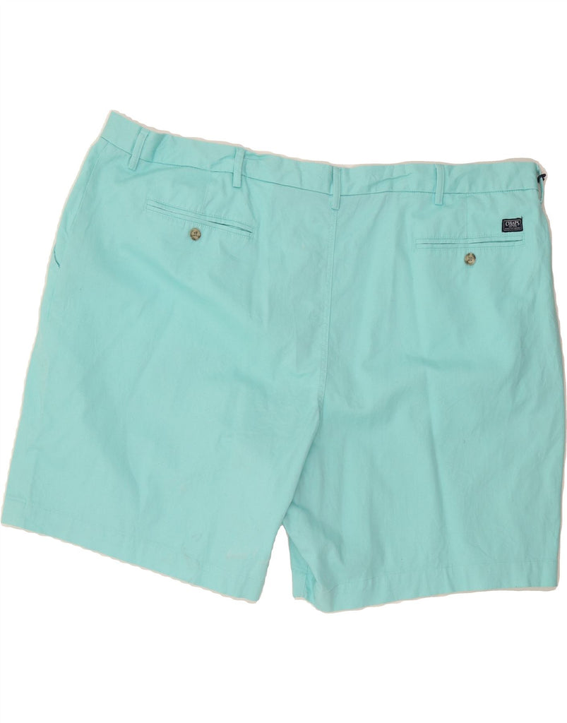 CHAPS Mens Stretch Chino Shorts W50 4XL Turquoise Cotton Vintage Chaps and Second-Hand Chaps from Messina Hembry 