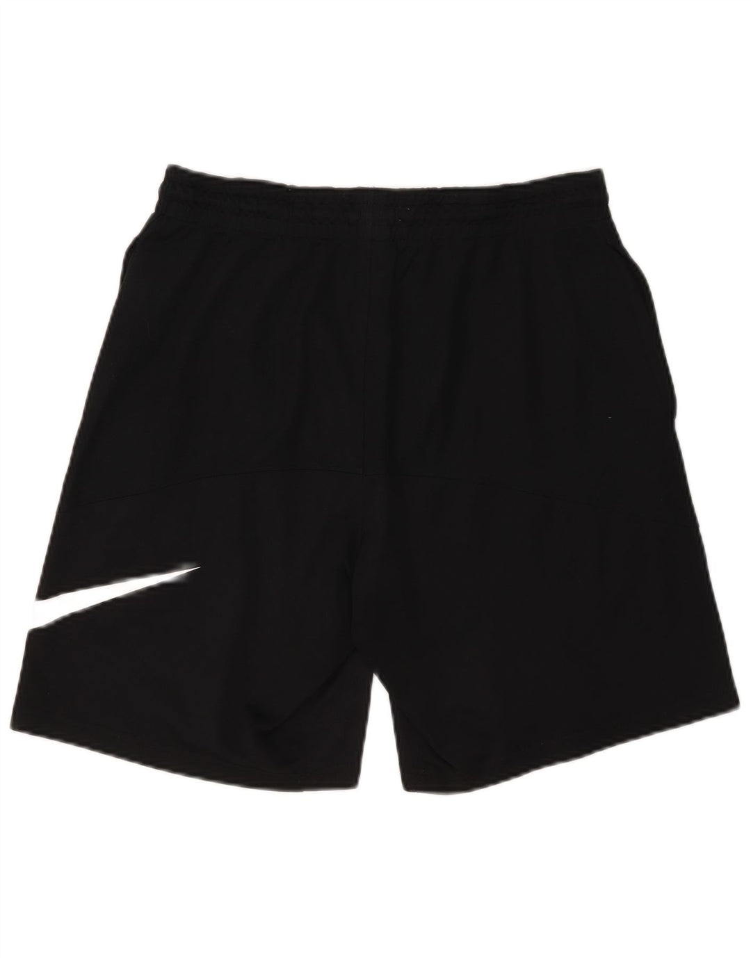 Nike Herre Dri Fit grafiske sportsshorts Medium Sort Polyester