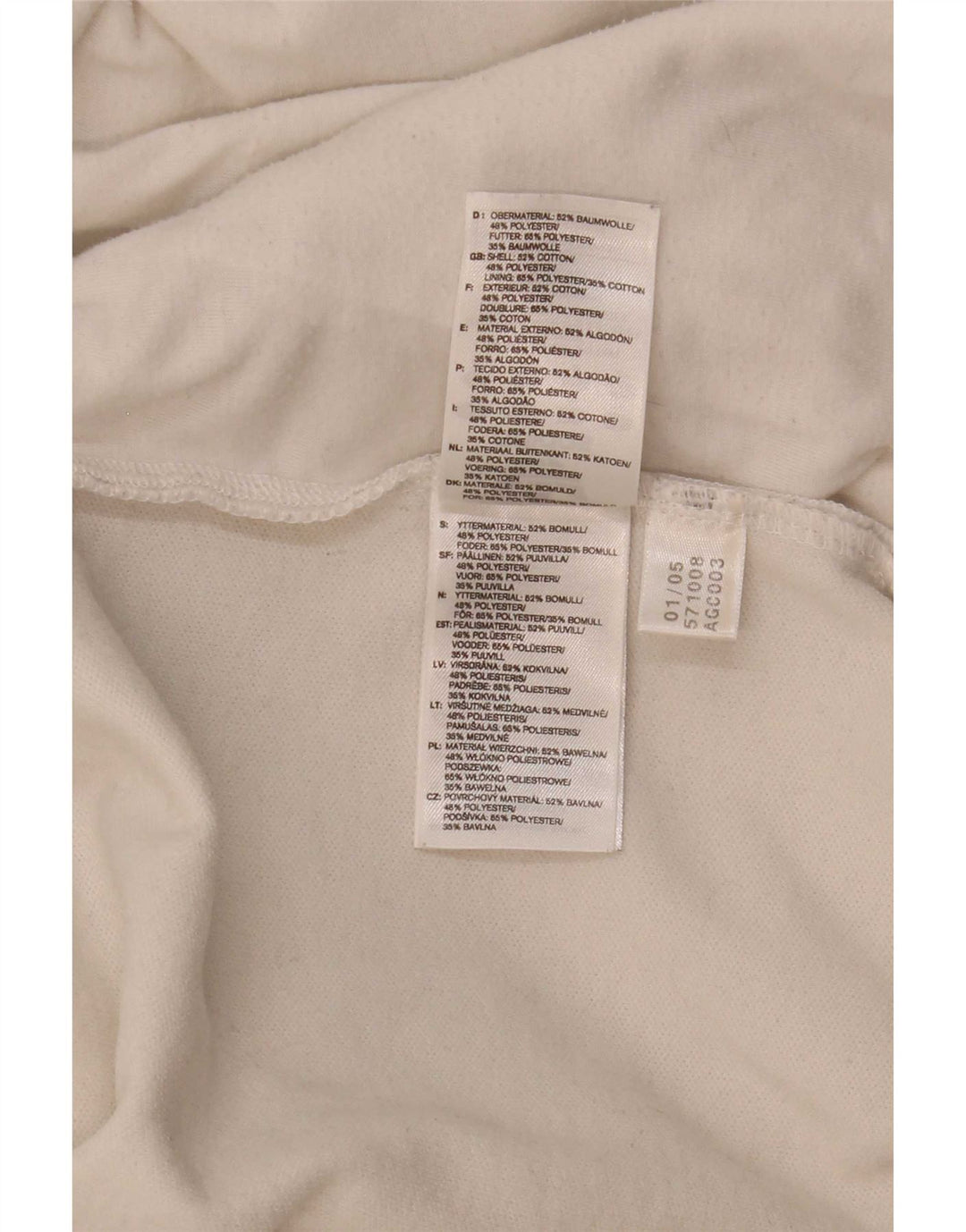 Adidas Graphic Tracksuit Top Jacket UK 10 Small White Colourblock