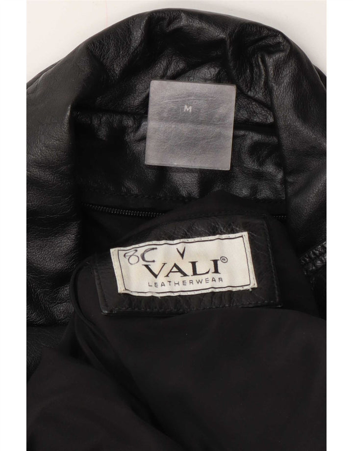 Vintage herre læderfrakke UK 38 Medium Black