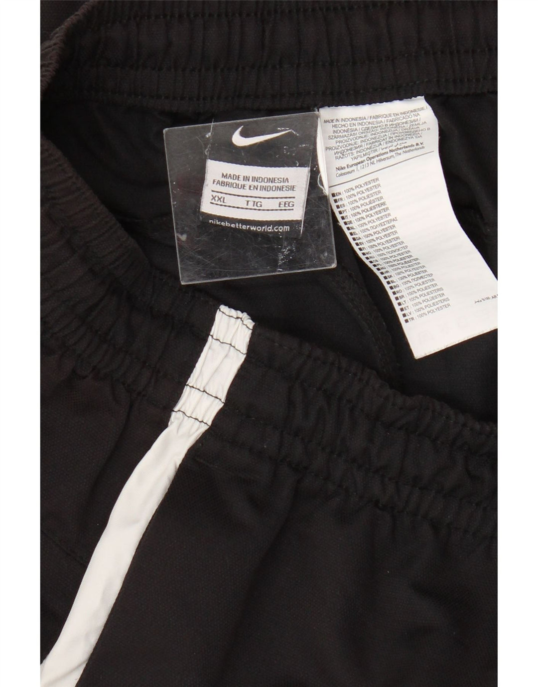 Nike Sportsshorts til mænd 2XL Sort Colourblock Polyester