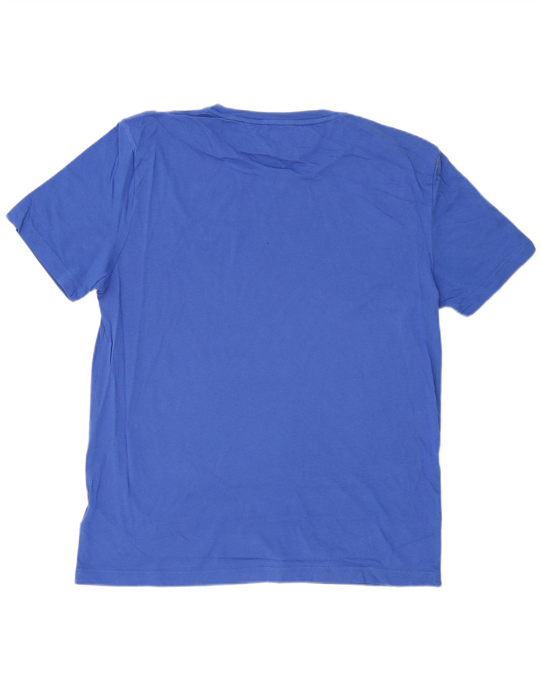 TOMMY HILFIGER Herre grafisk T-shirt Top 2XL Blå Bomuld