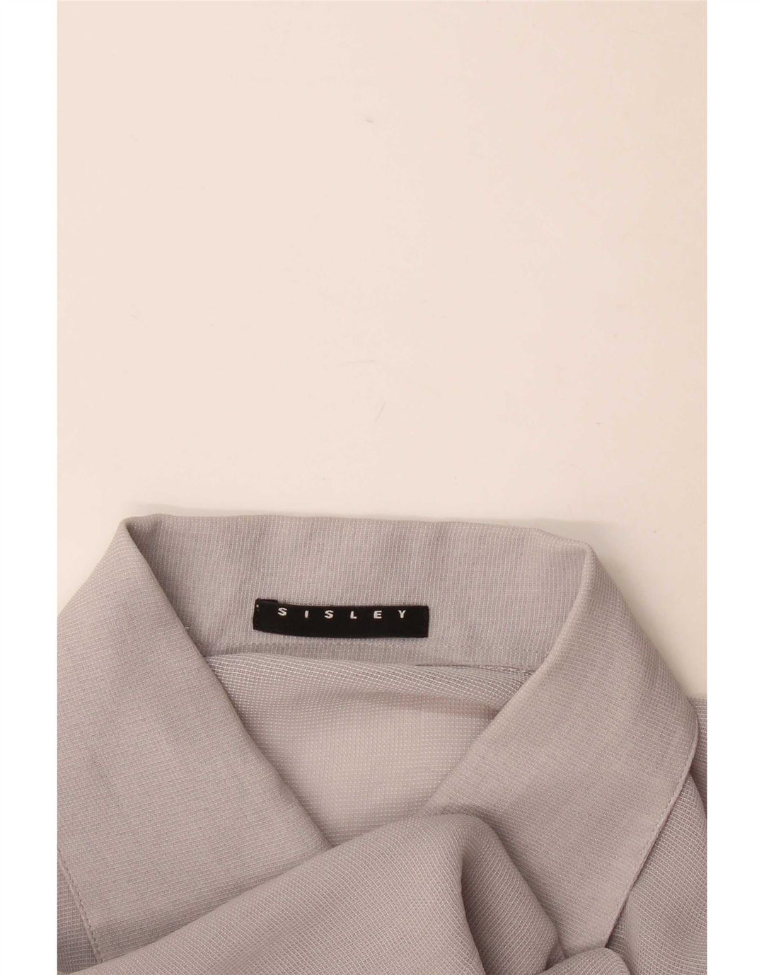 Sisley Dameskjorte UK 14 Medium Grå
