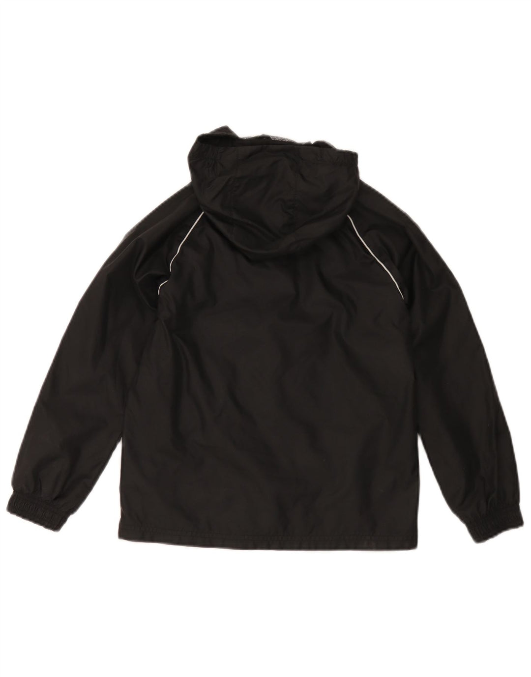 Adidas Regnjakke med hætte til drenge 7-8 år Sort polyester