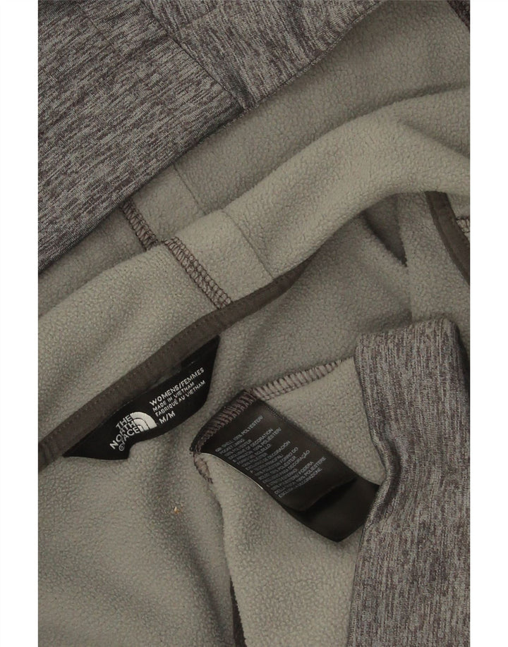 The North Face Dame Hættetrøje Sweater UK 12 Medium Grey Polyester