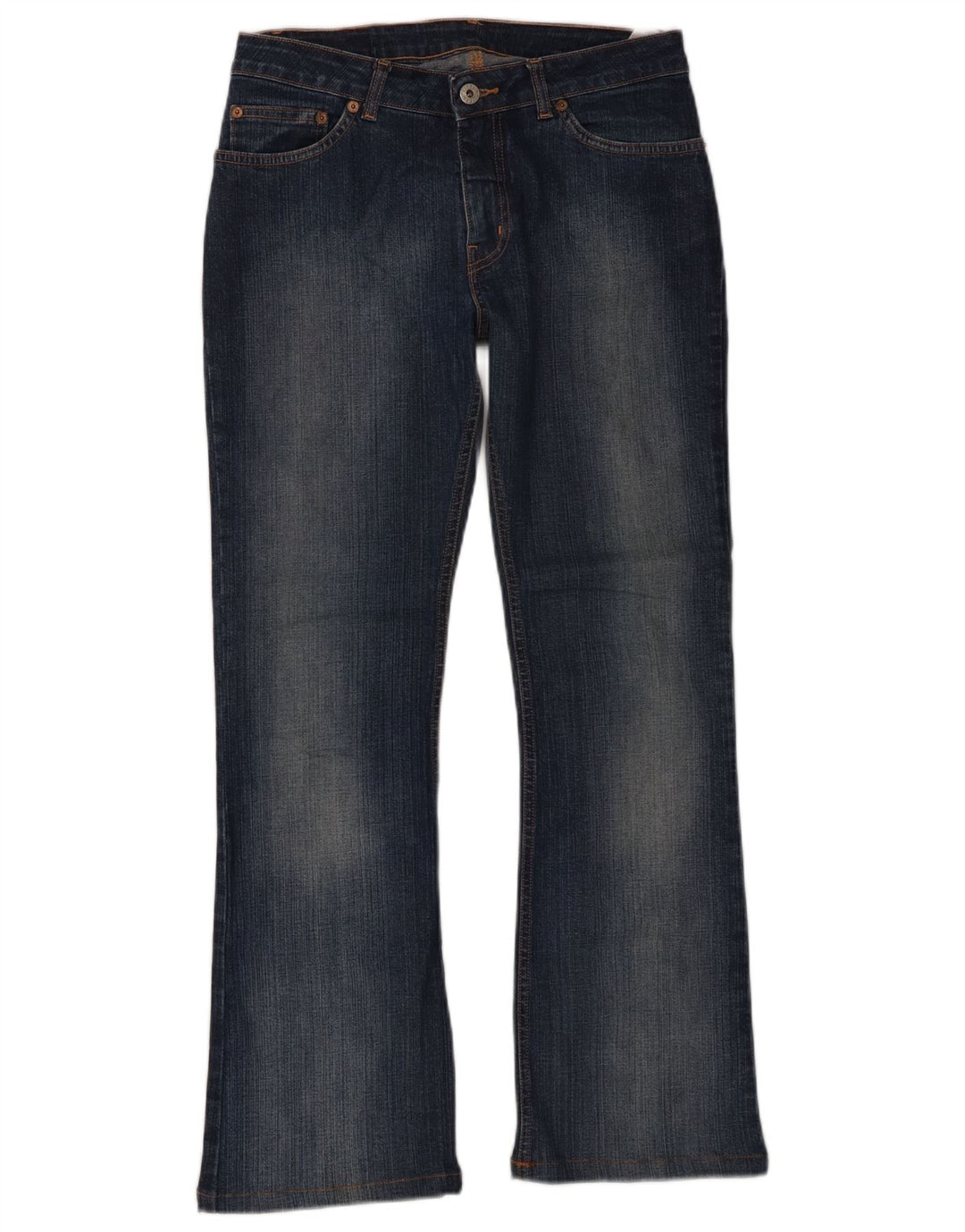 REPLAY Dame Bootcut Jeans W30 L28 Blå Bomuld