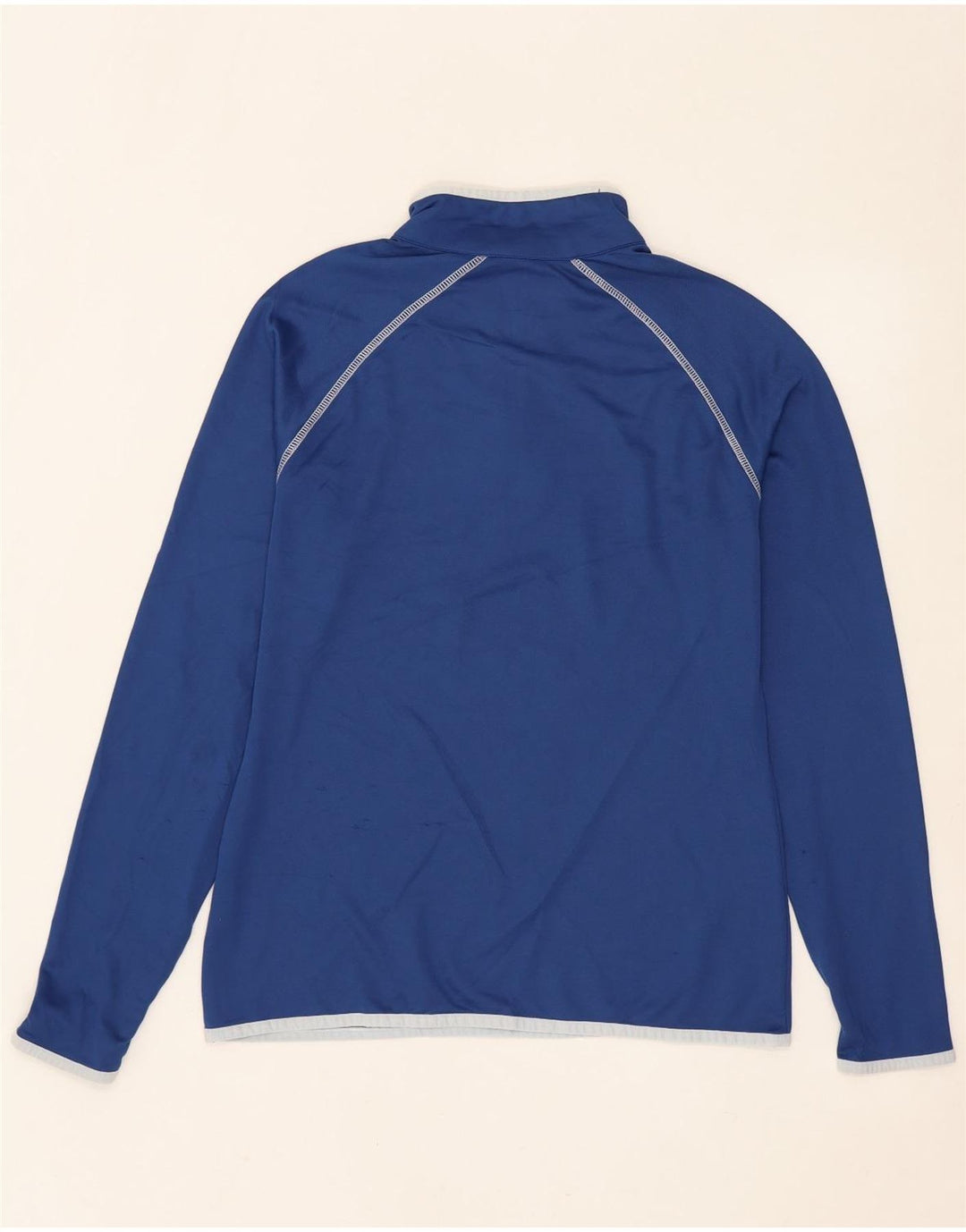 NFL Womens Colts Zip Neck Pullover Træningsdragt Top UK 16 Large Navy Blue