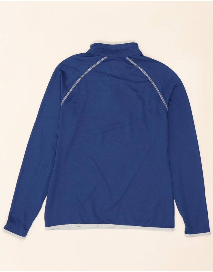 NFL Womens Colts Zip Neck Pullover Træningsdragt Top UK 16 Large Navy Blue