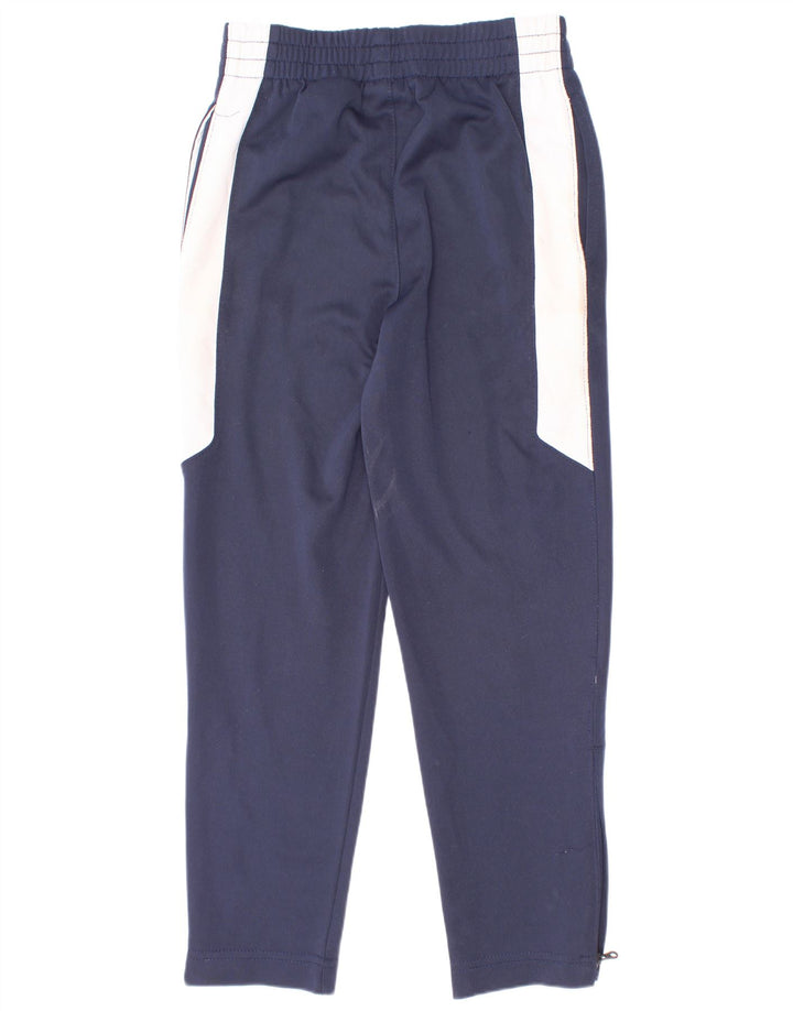 Nike Boys træningsdragt bukser 6-7 år Large Navy Blue Colourblock
