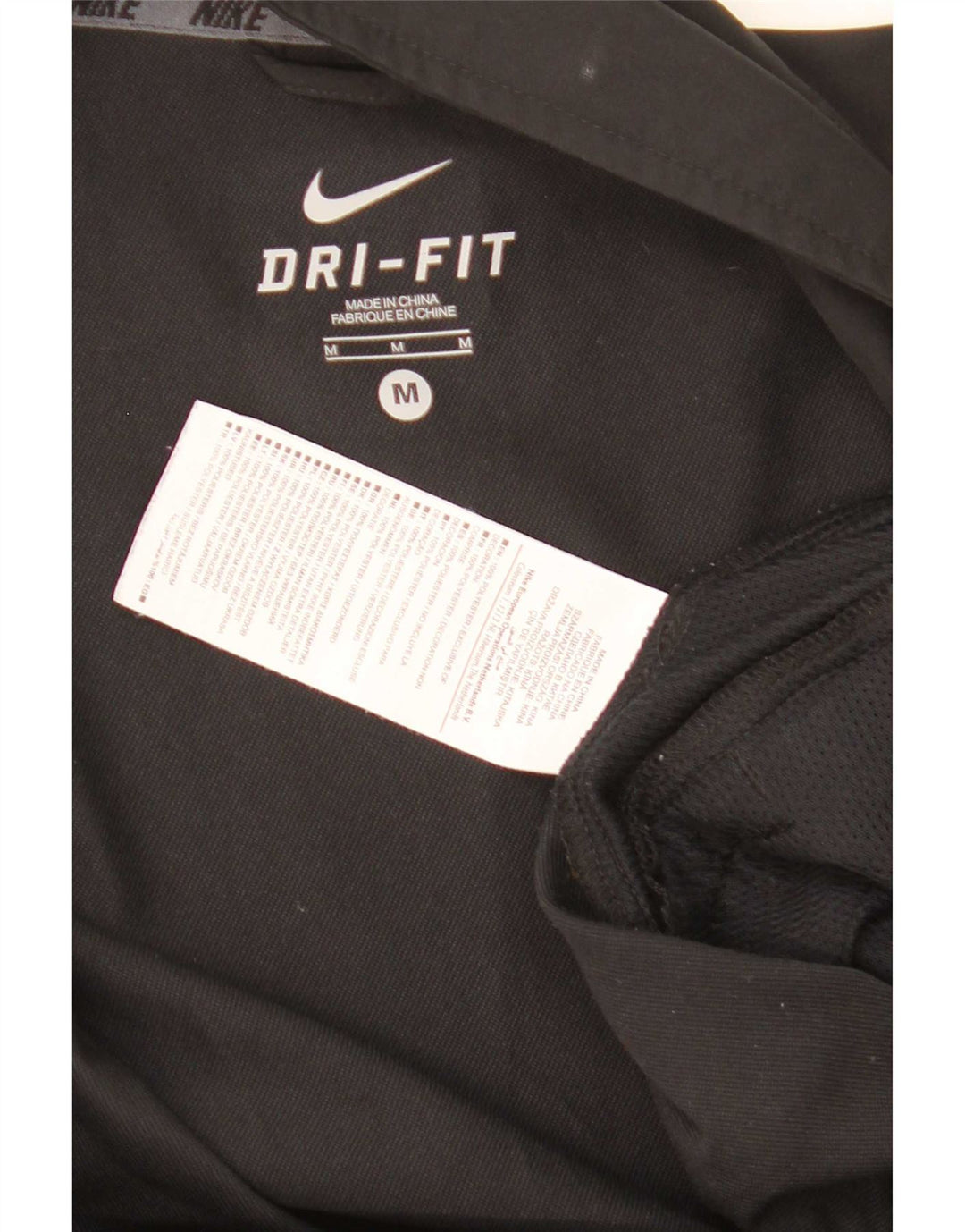 Nike Herre Dri Fit træningsdragt Topjakke Medium Sort Colourblock Polyester