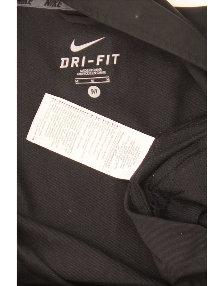 Nike Herre Dri Fit træningsdragt Topjakke Medium Sort Colourblock Polyester