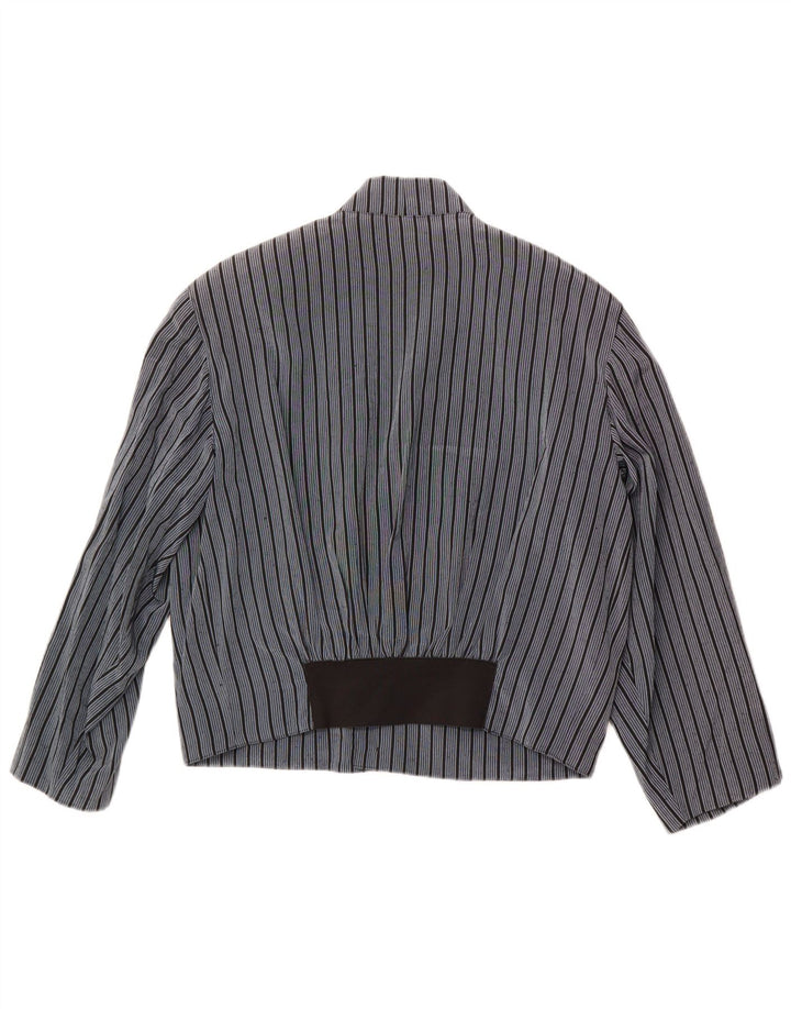 Polbot Herre 3-knaps blazerjakke UK 38 Medium Blue Pinstripe