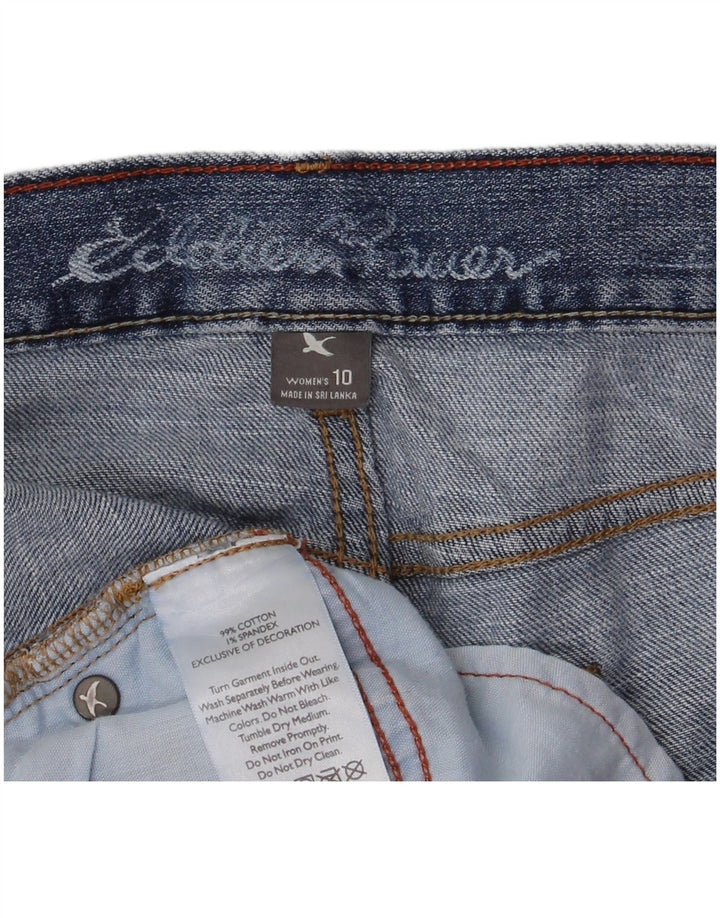 Eddie Bauer Dame denim Shorts US 12 Large W34 Blue Cotton