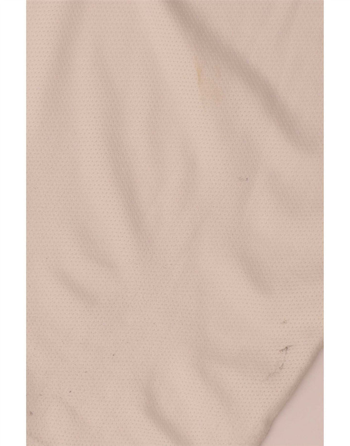 Nike Herre Dri Fit T-shirt Top Stor hvid Colourblock Polyester