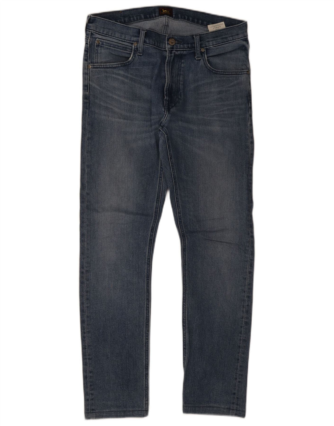 Lee Herre Luke Slim Jeans W32 L32 Blå Bomuld