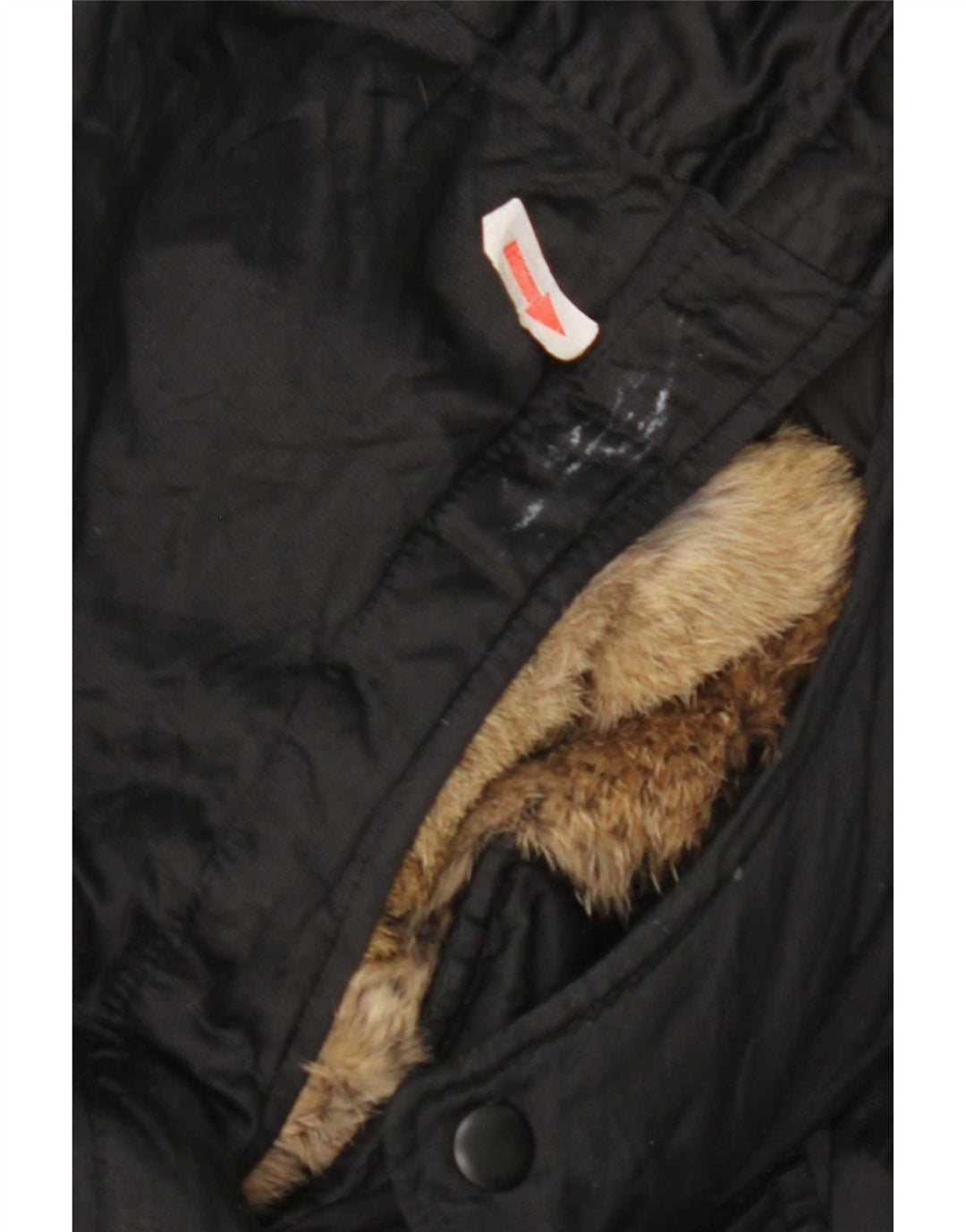 Pal Zileri Dame Hætte Polstret Jakke IT 50 XL Sort Polyester