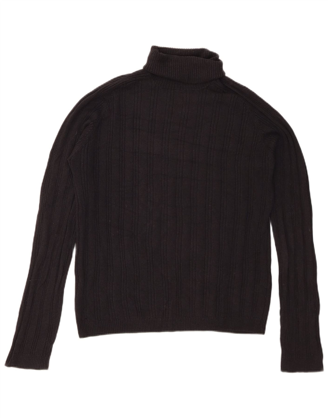 Zara Herre Rullehalstrøje Sweater Large Sort