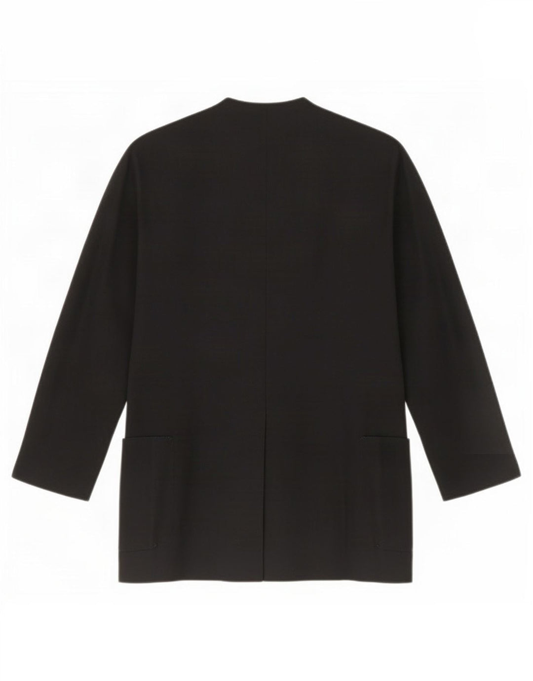 Marella Dame 4 Button Blazer Jacket UK 12 Medium Black New Wool