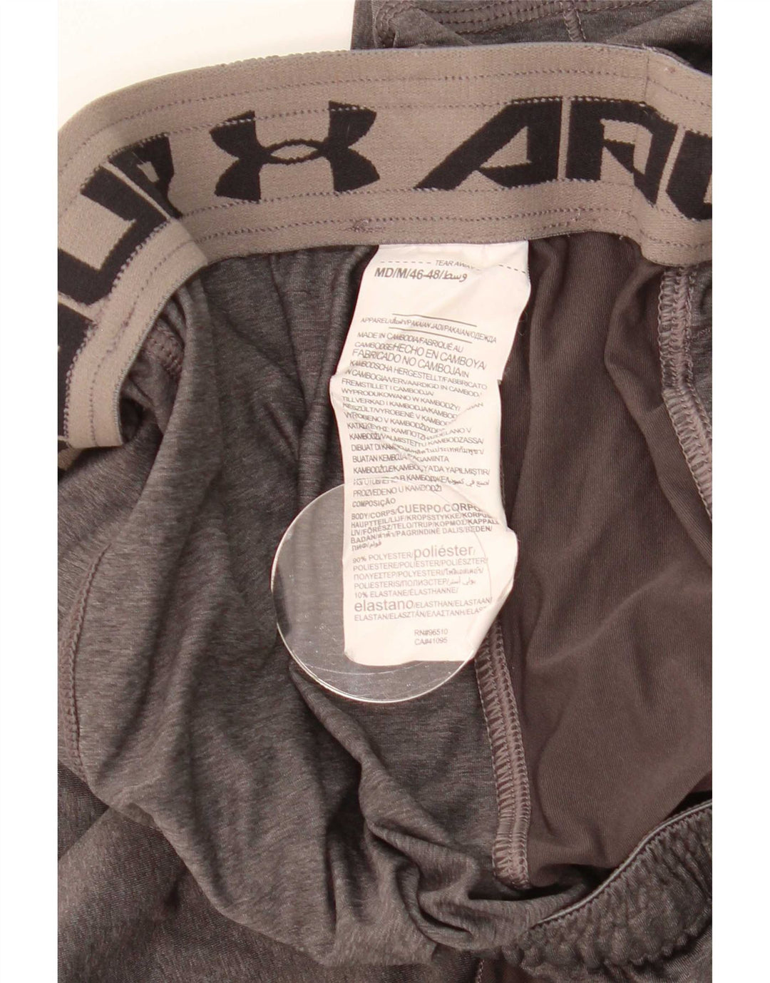 Under Armour Herre Sportshorts Medium Grå Polyester