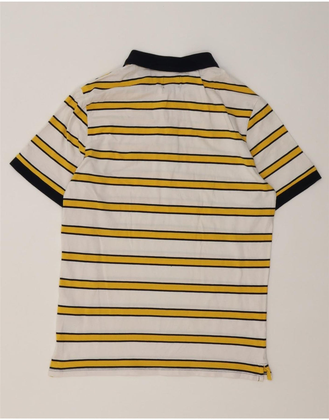 Guess Polo Shirt til mænd, stor hvid stribet bomuld