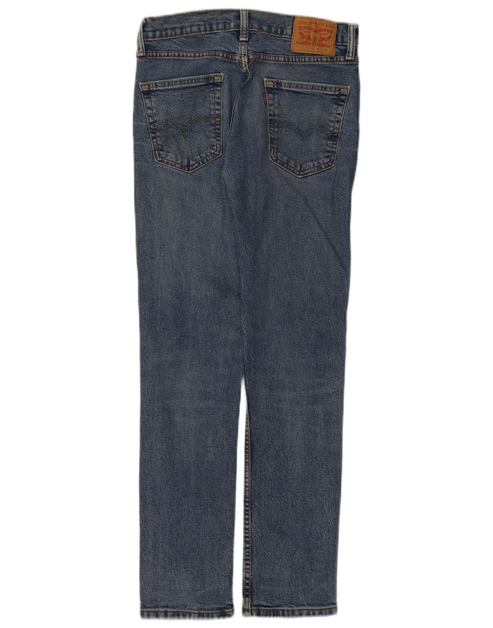 Levi's Herre 511 Slim Jeans W31 L32 Blå Bomuld